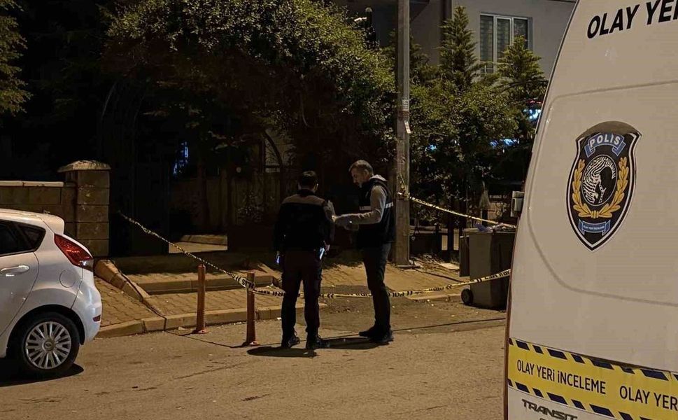 Balkonda korku dolu anlar