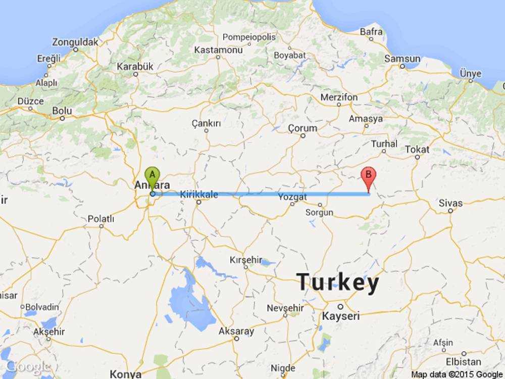 Ankara-Yozgat arası kaç km ve kaç saat (1)