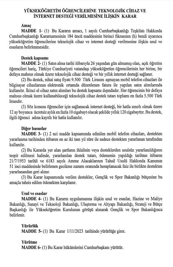 telefon resmi gazete,