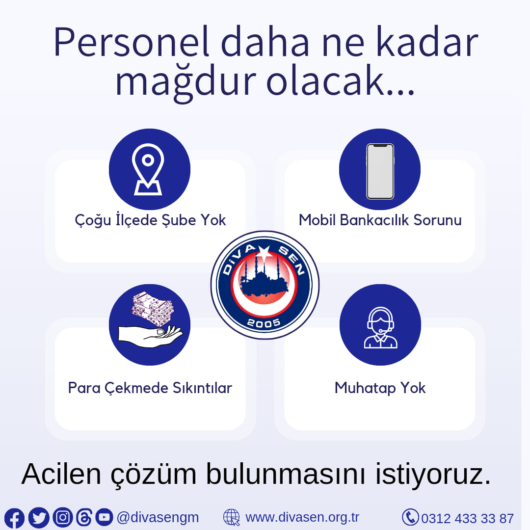 Çalışanlar mağdur oluyor