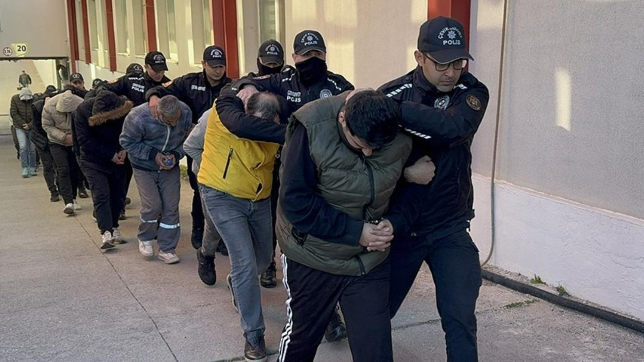 156 Şüpheli Yakalandı