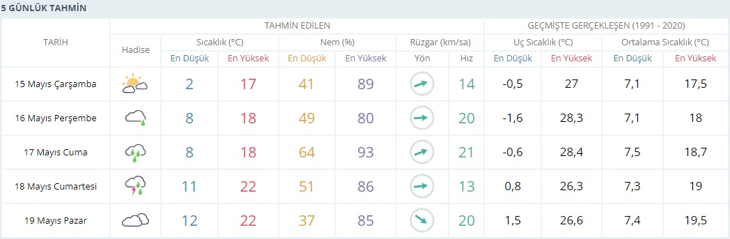5 Gün