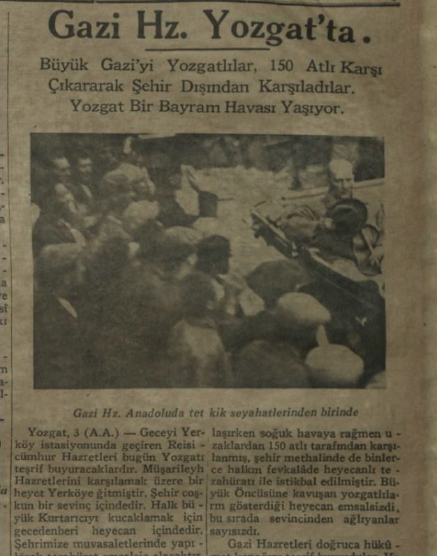 Mustafa Kemal Atatürk Ve Yozgat! (1)