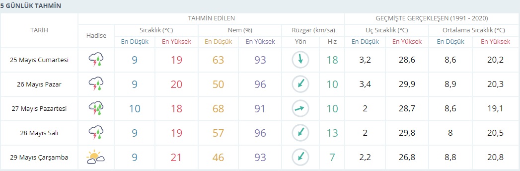 5 Gün