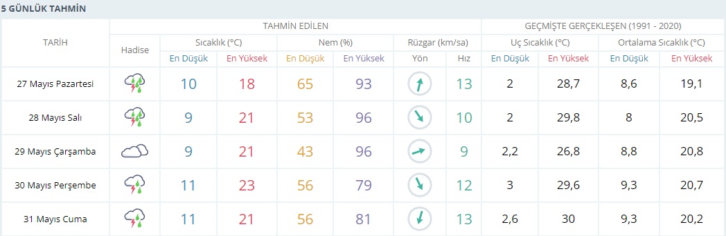 5 Gün