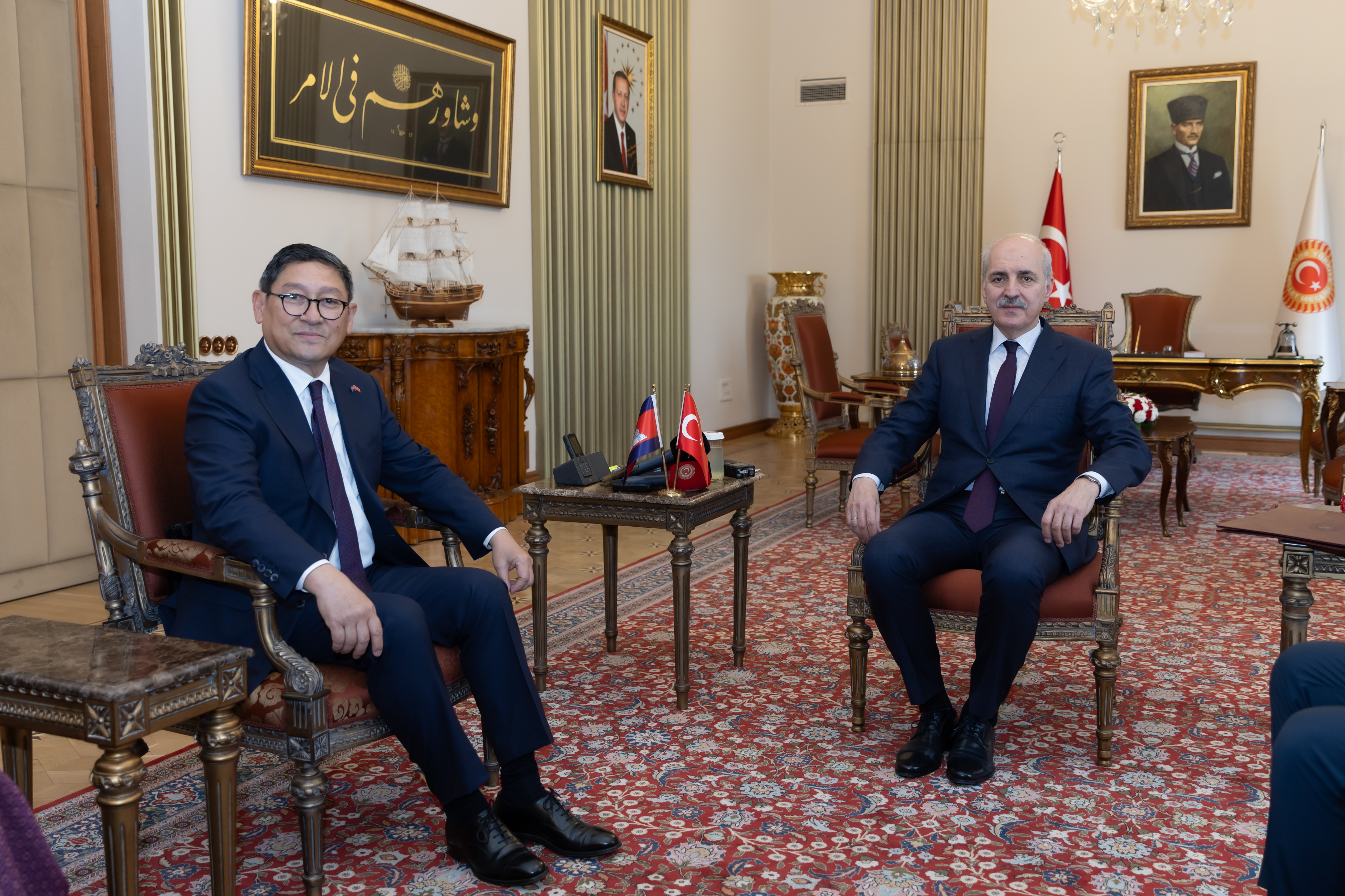 Başbakan Yardımcısı Sok’u Kabul Etti1