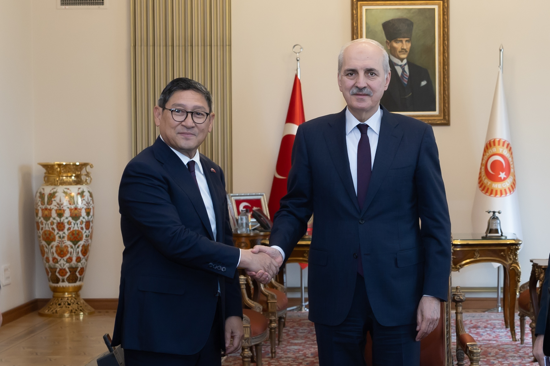 Başbakan Yardımcısı Sok’u Kabul Etti2