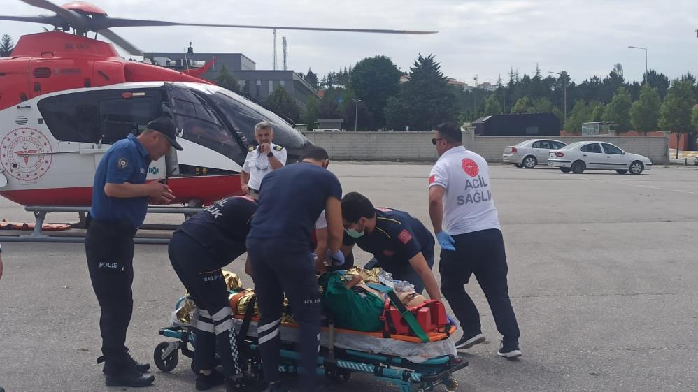 Helikopterle Kurtarıldı2
