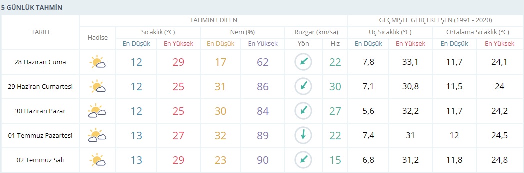 5 Gün