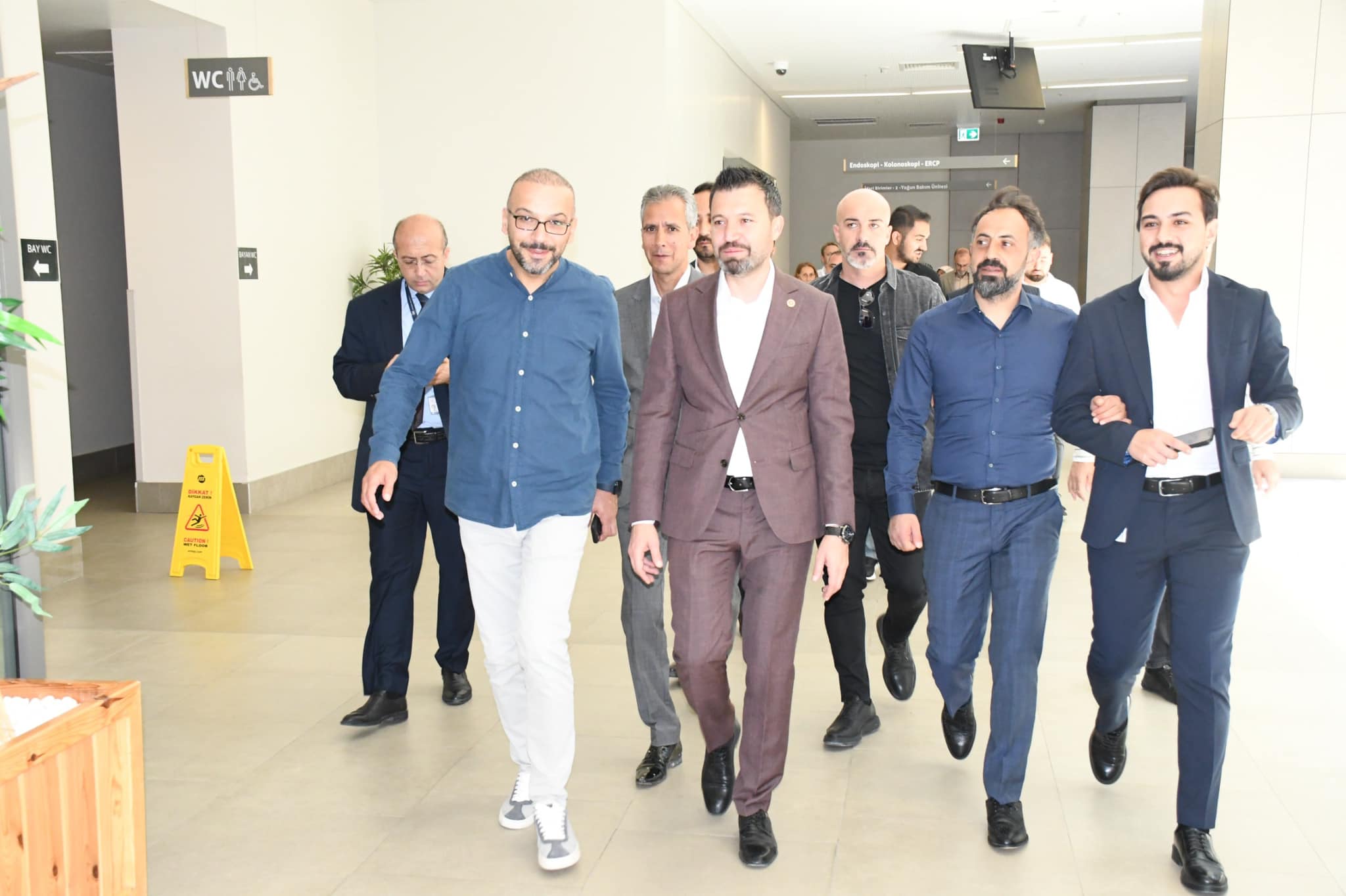 Şehir Hastanesini Ziyaret Etti7