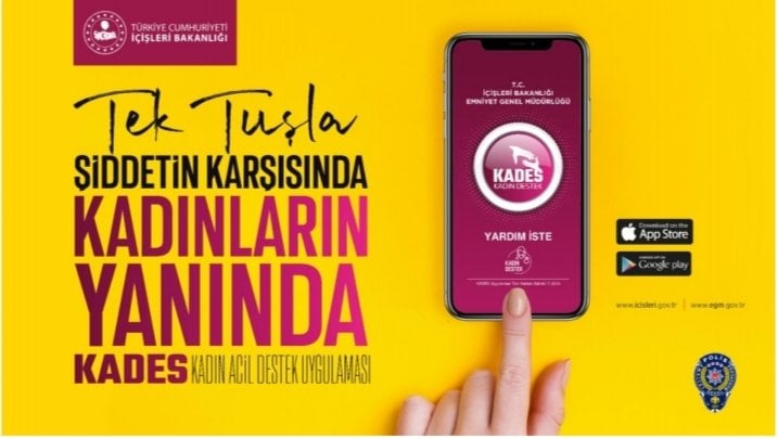 Tek Tuşla Şiddetin Karşısında’