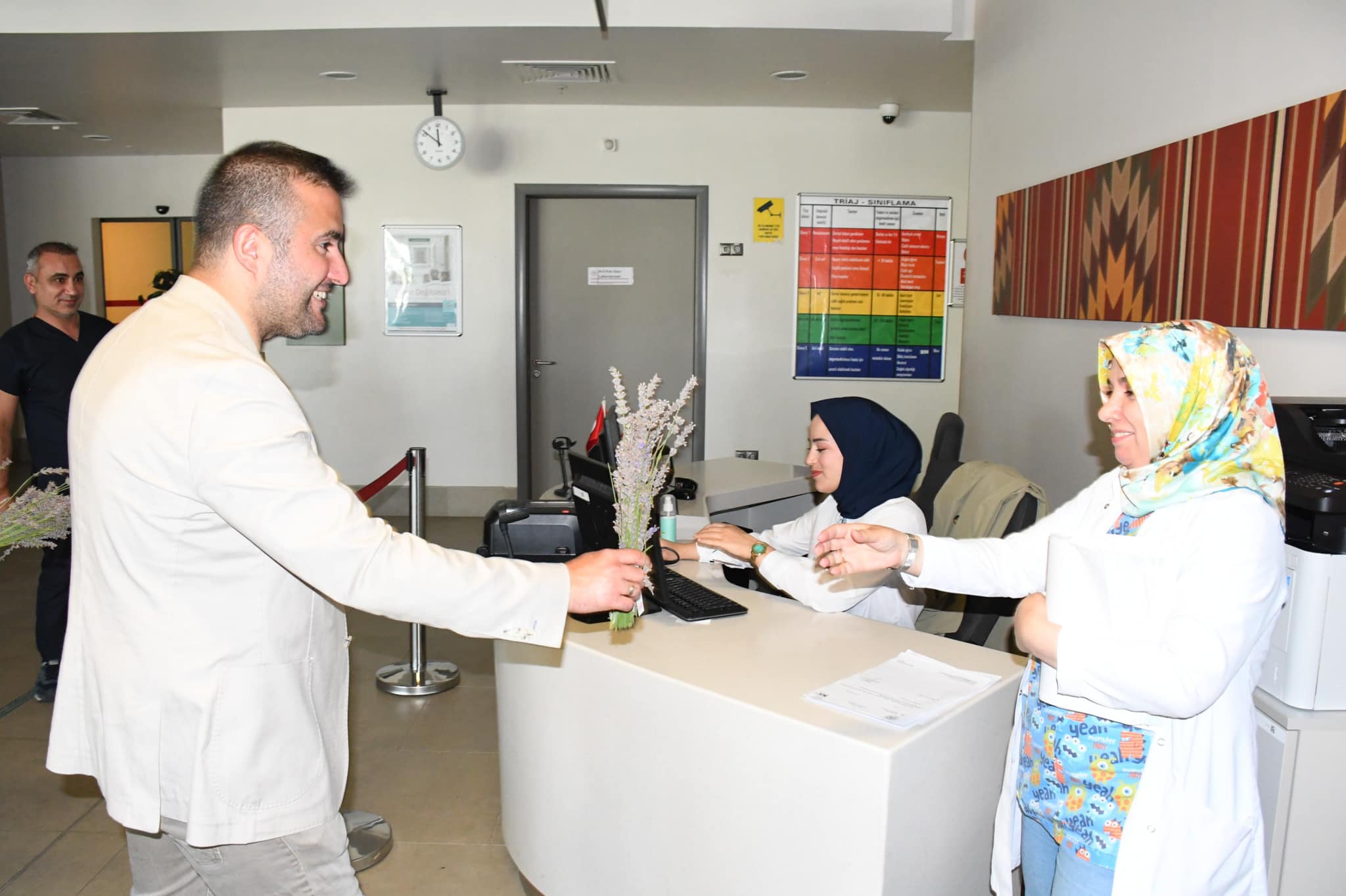 Personellere Ve Ziyaretçilere Lavanta5