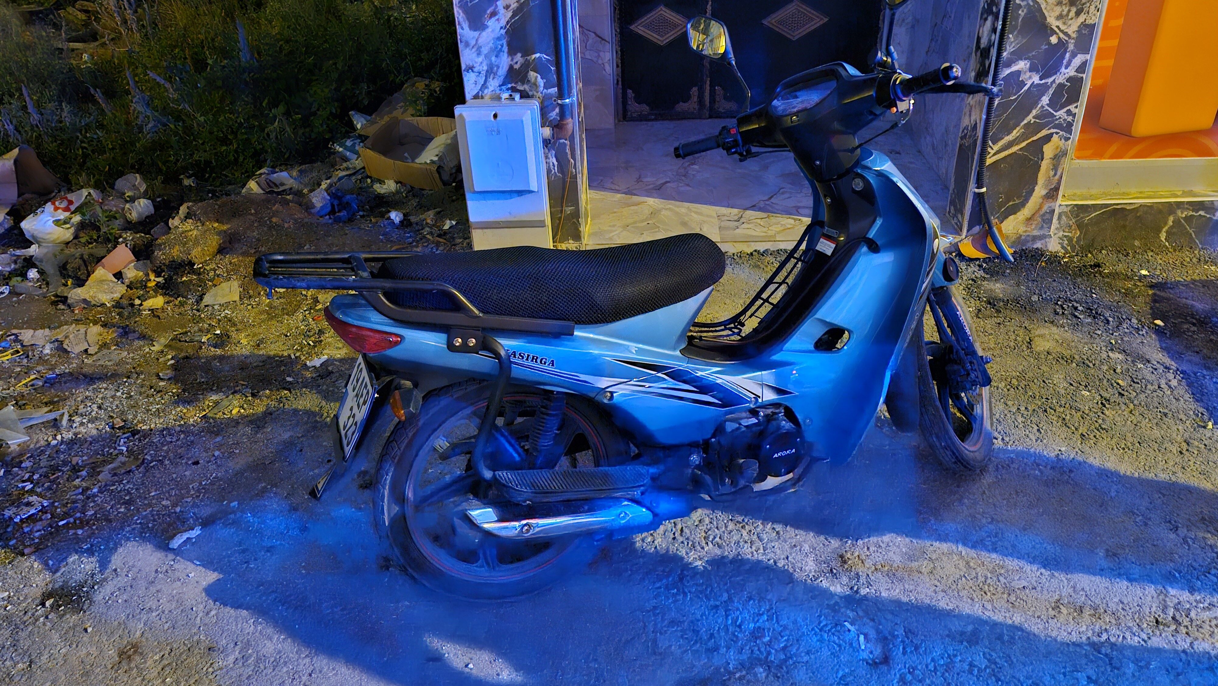 Park Halindeki Araca Arkadan Çarptı (2)