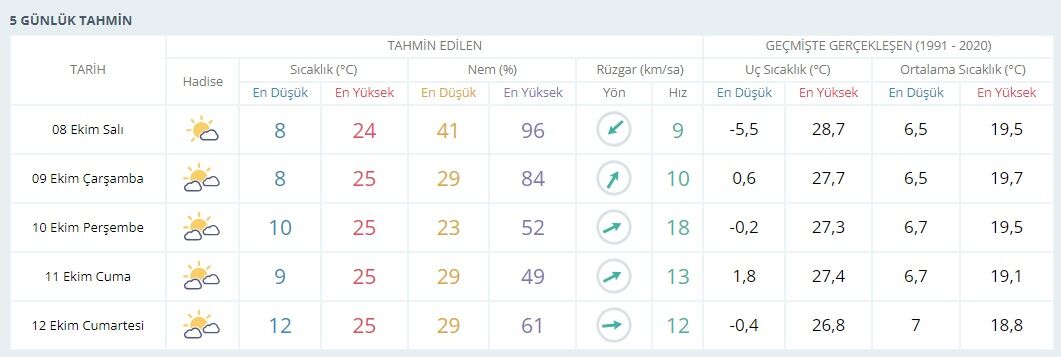 5 Günlük