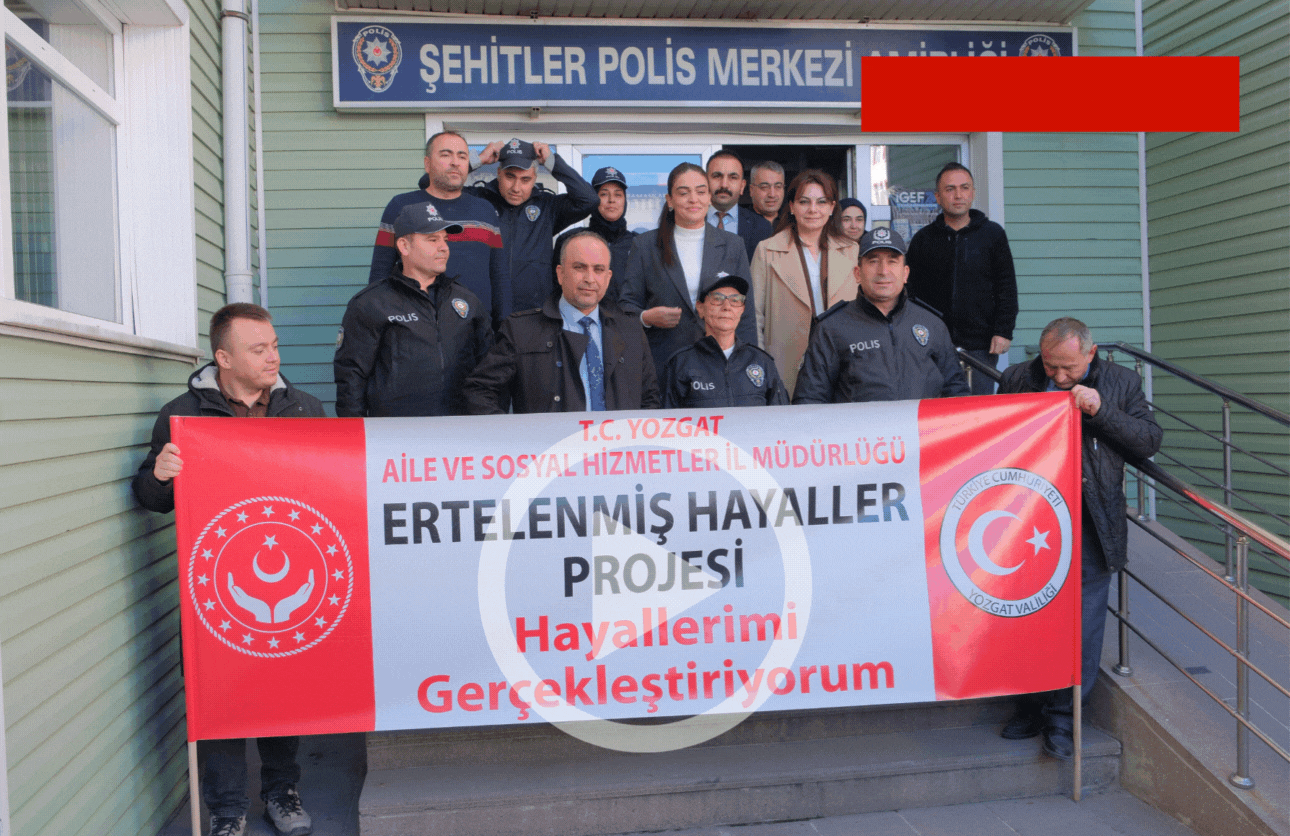 Polis olma hayali gerçekleşti