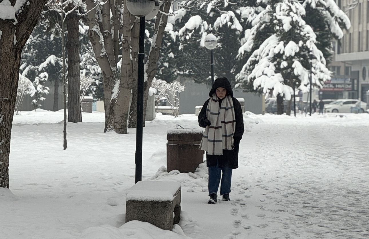 Kar Yağışı Yozgat (1)