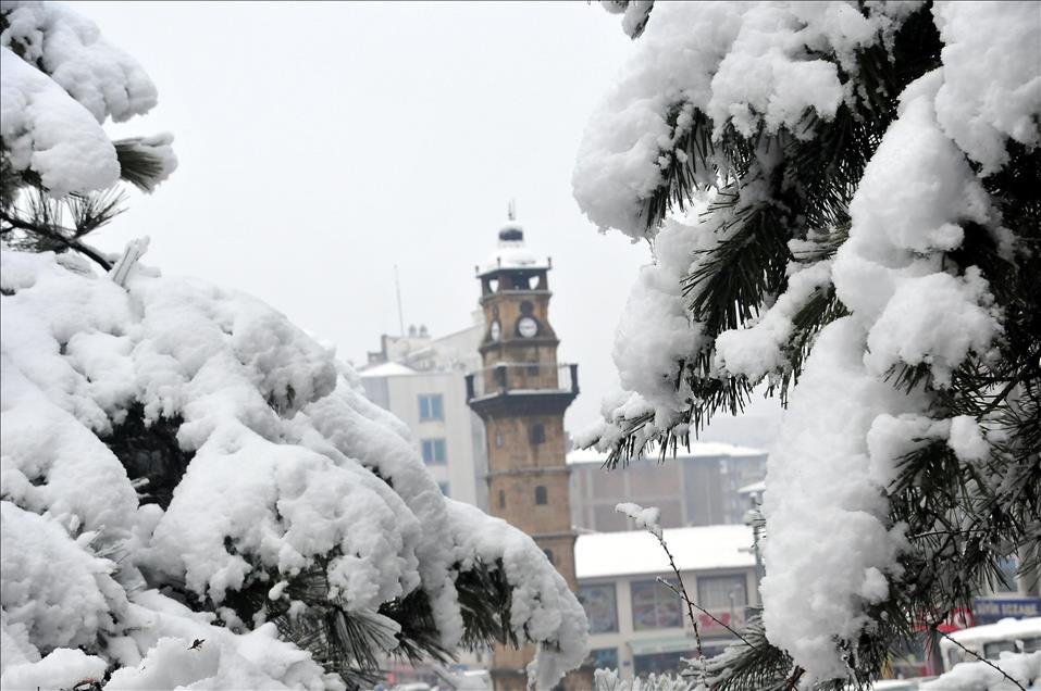 Yozgat Genelinde Etkili Olan Yoğun Kar Yağışı1