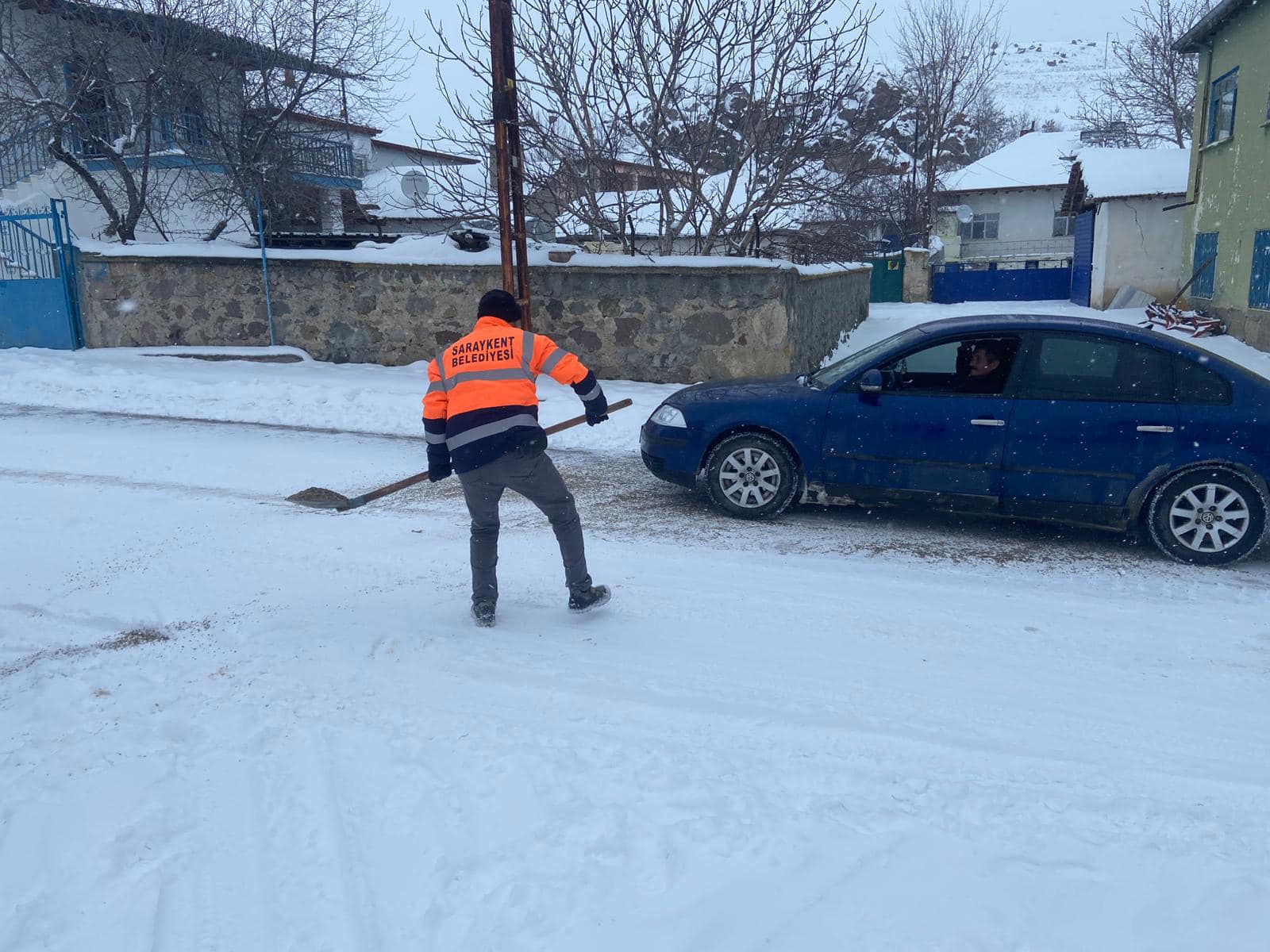 Kar Çalışması Tam Gaz