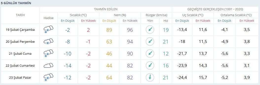 5 Günlük