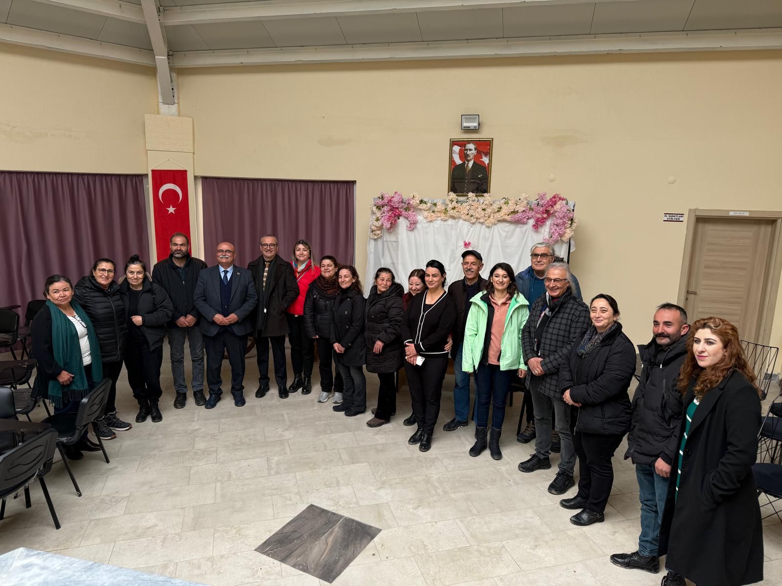 Bahadın Kasabasını Ziyaret Ettiler