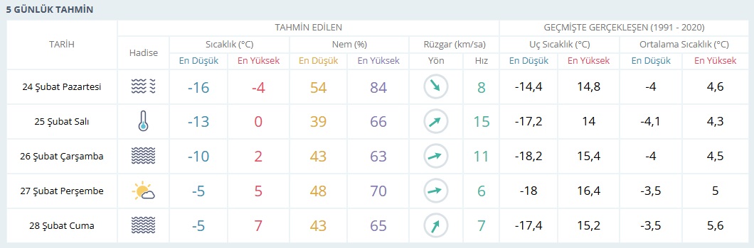 5 Günlük
