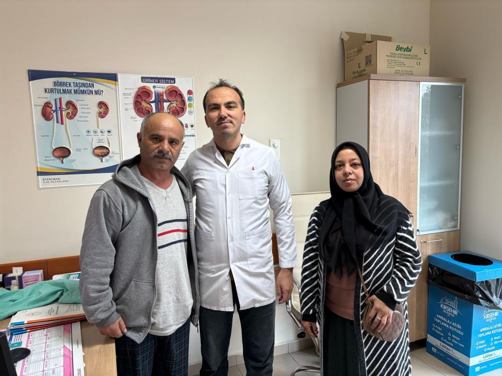 Yozgat’tan Gitti Böbreğinden Taş Çıkartıldı