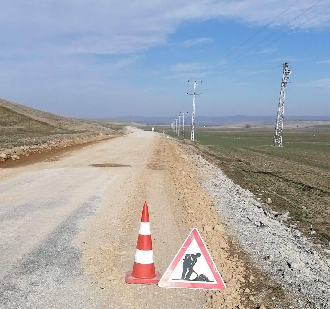 Yol Yapım Çalışmaları Başladı