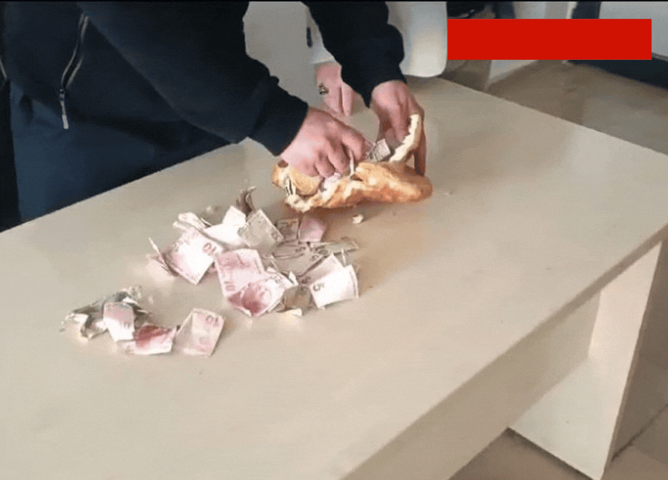Yozgat'ta para saklama yöntemi pes dedirtti