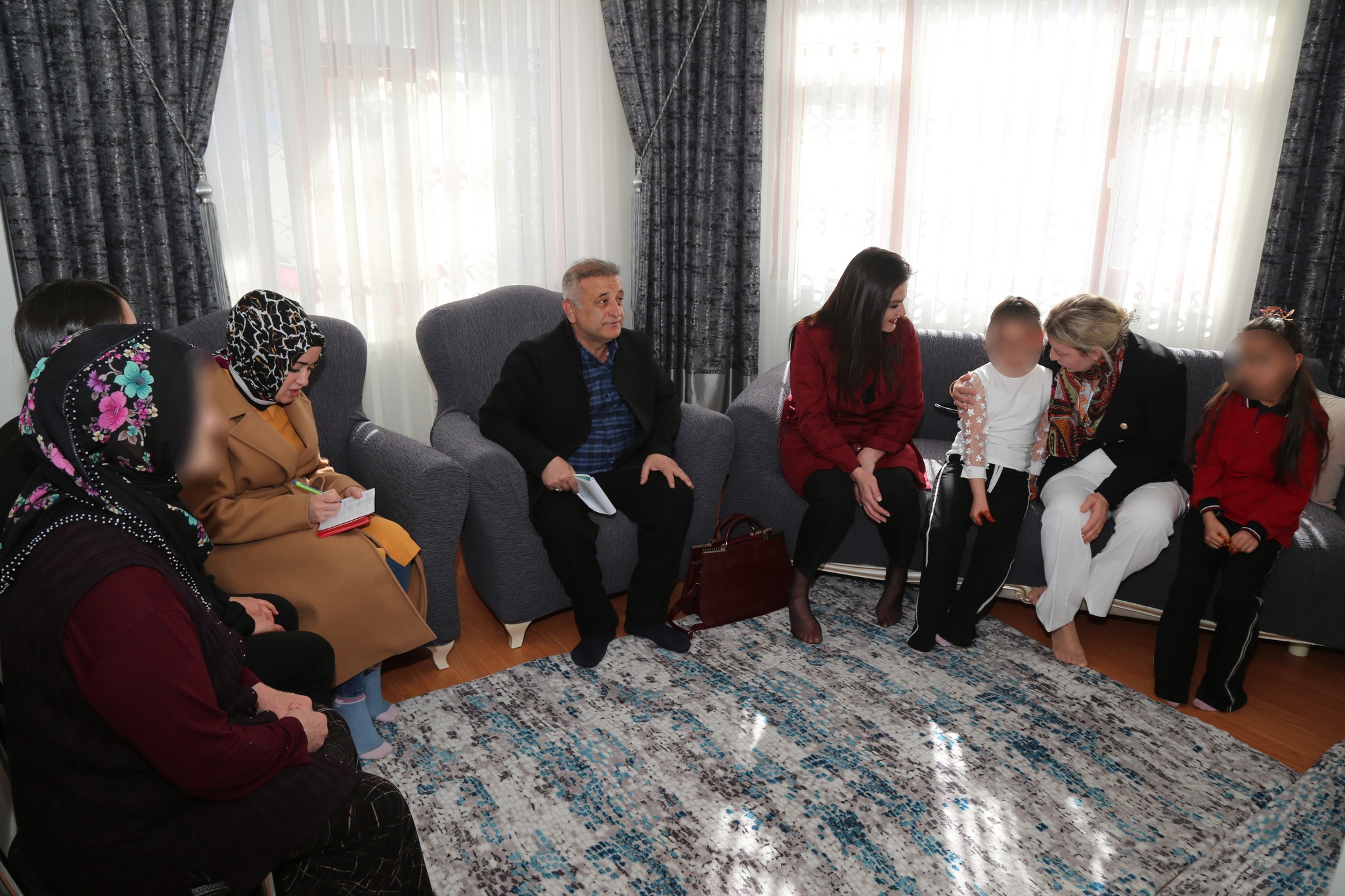 Özkan'dan Ailelere Ziyaret2