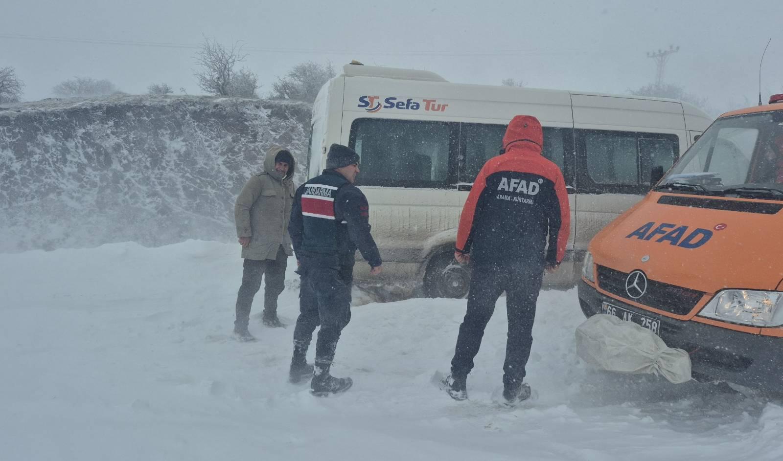 Kar Hayatı Olumsuz Etkiledi (5)