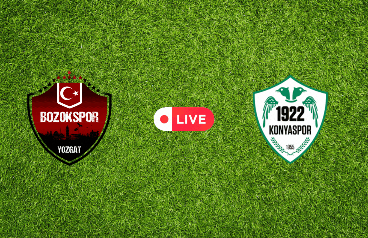 CANLI | Yozgat Bozokspor - 1922 Konyaspor