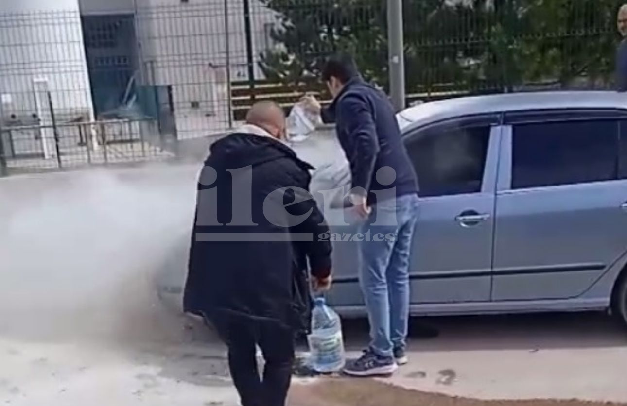 Yozgat Şehir Hastanesi Araç Yangın (1)-1