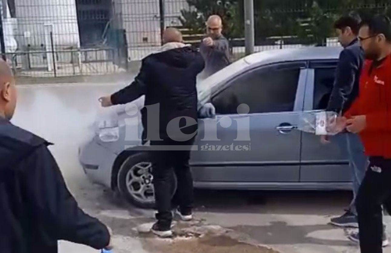 Yozgat Şehir Hastanesi Araç Yangın (2)