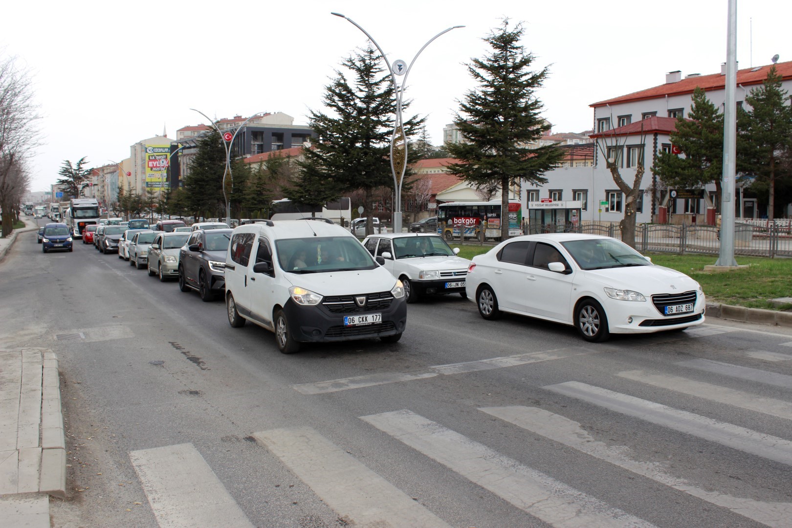 Trafik Kitlendi (7)