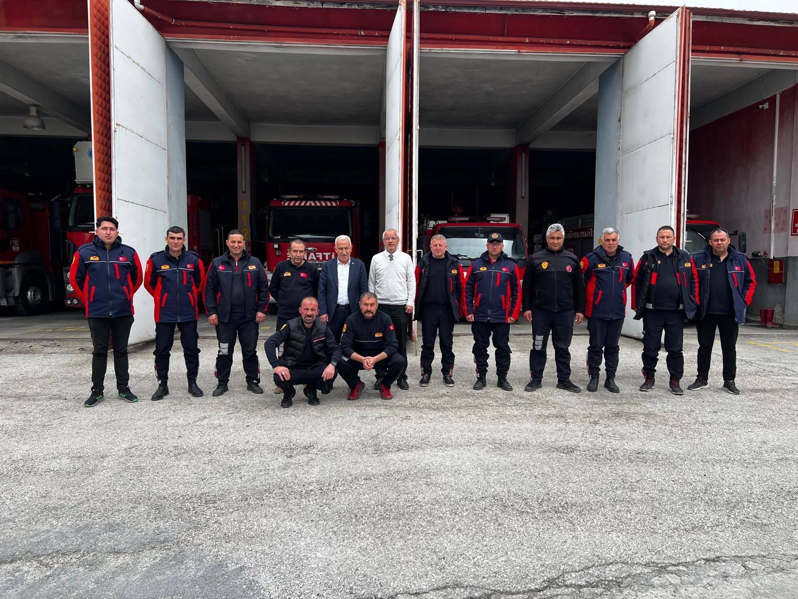 Çalışanları Ziyaret Etti