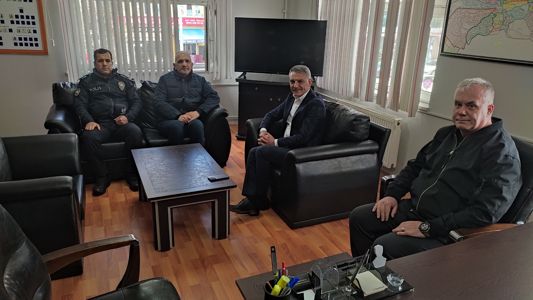 Polis Merkezini Ziyaret Etti1