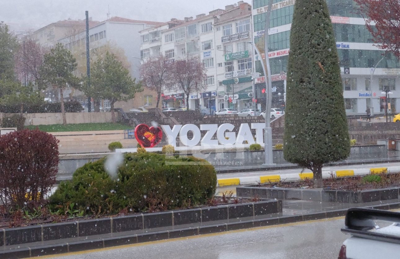 Kar Video Yozgat Kar Yağışı (2)