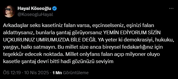 Hayal Köseoğlu Kimdir