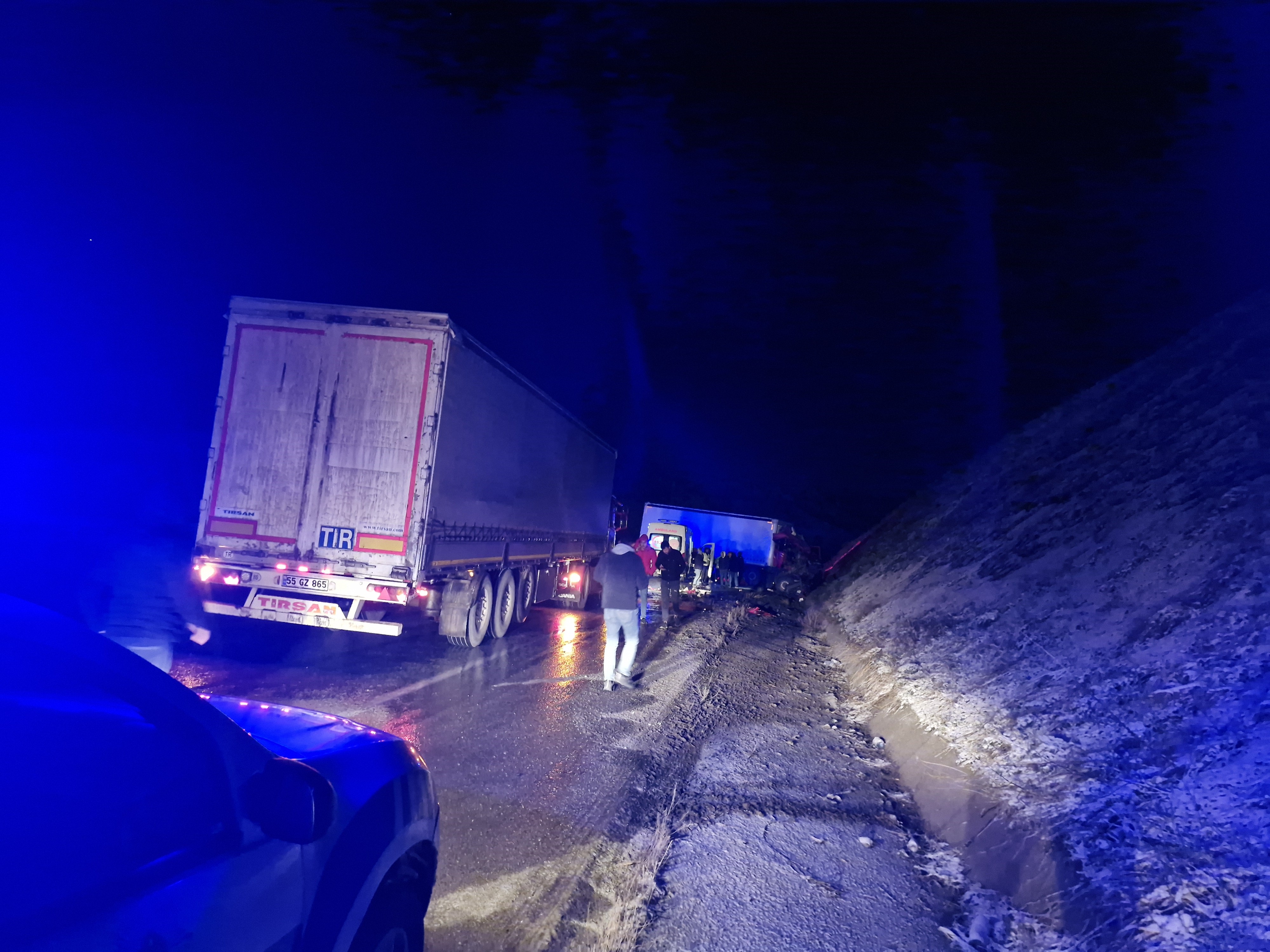 Çorum Trafik Kazası Tır (3)