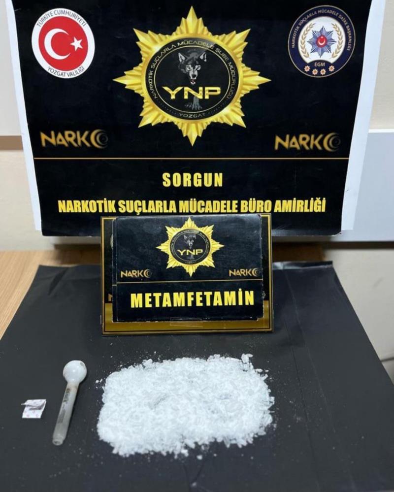 Metamfetamin Ele Geçirildi