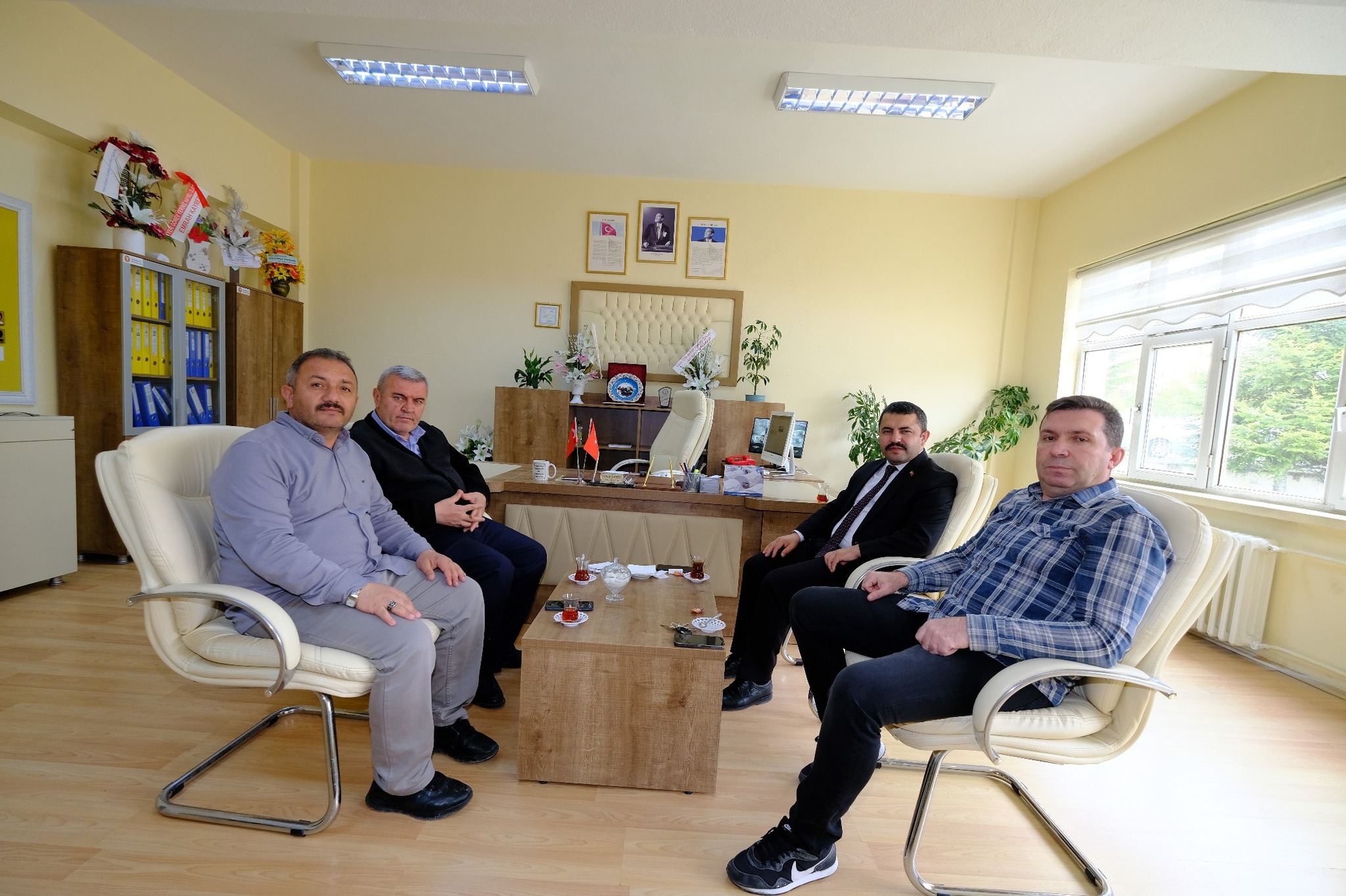 Yalçın’dan Okul Ziyareti