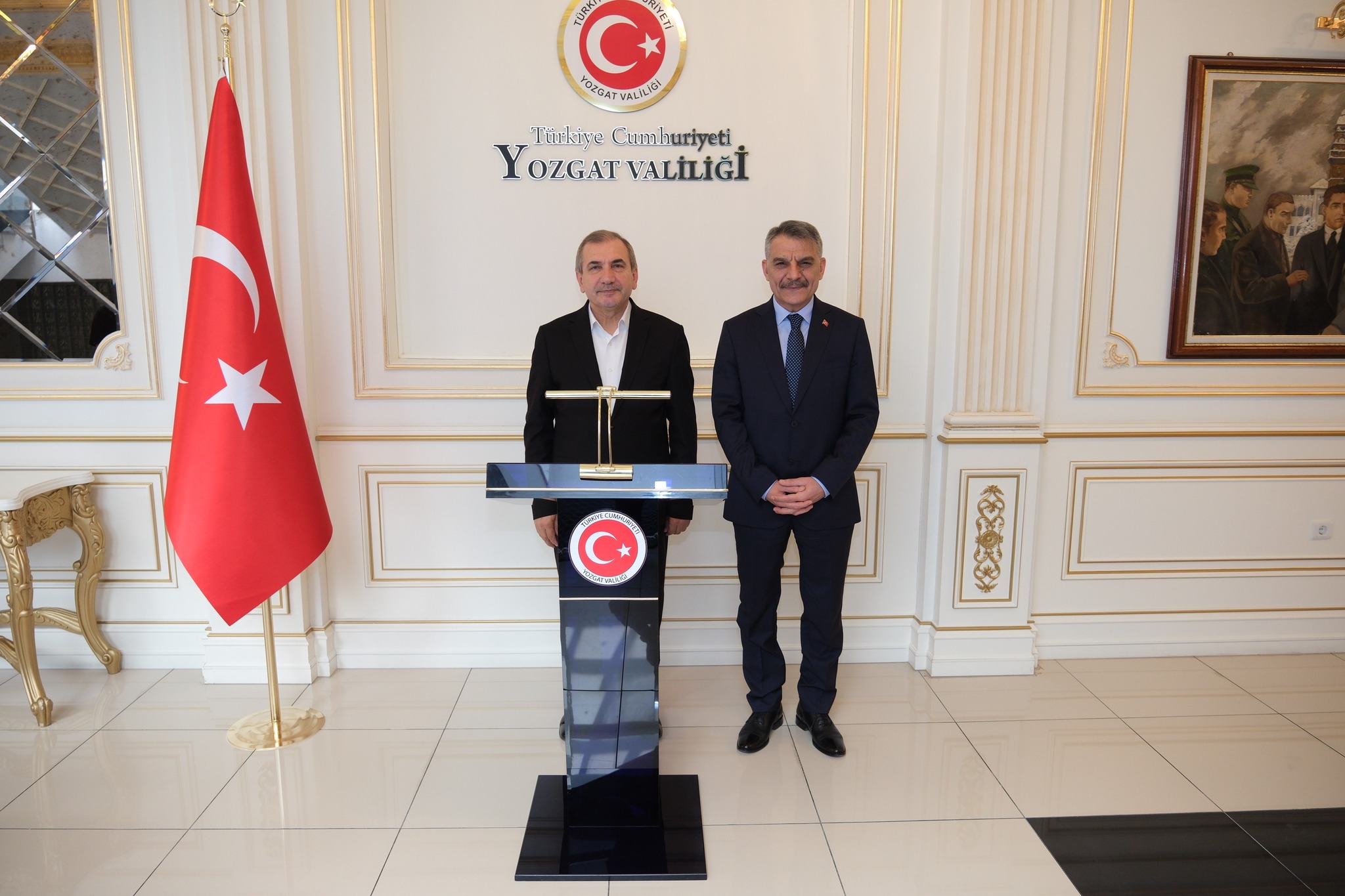 Yazıcı’dan Özkan’a Ziyaret
