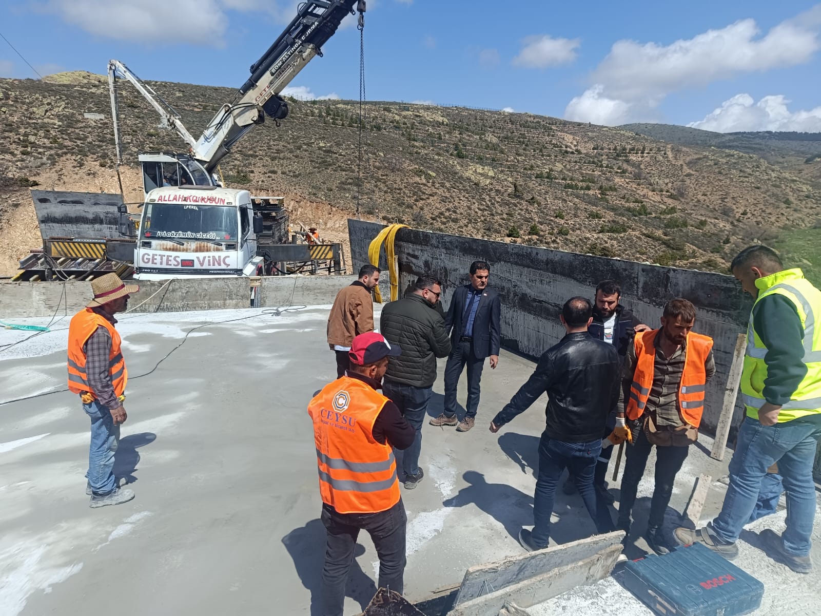 Çalışmaları Yerinde Inceledi4
