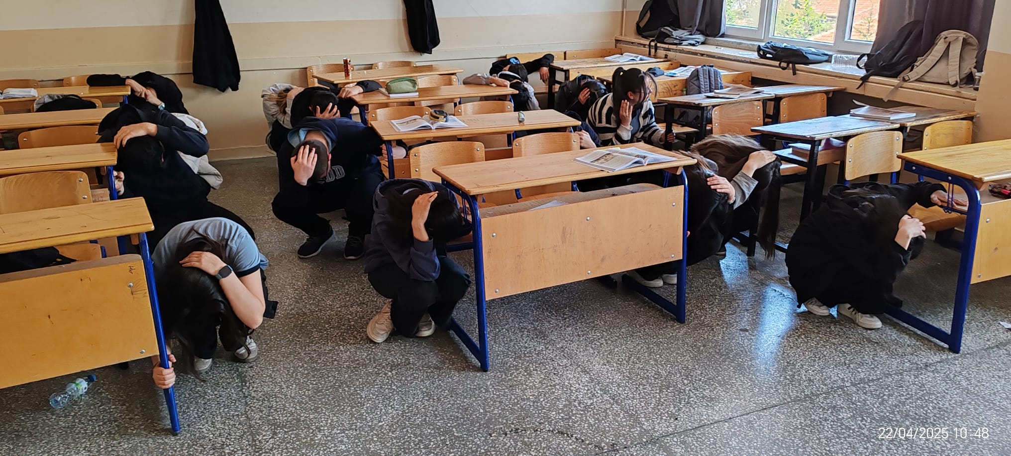 Deprem Tatbikatı Gerçekleştirildi