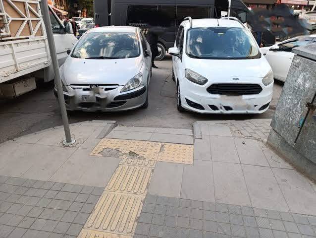 Sürücülere Engelli Park Uyarısı