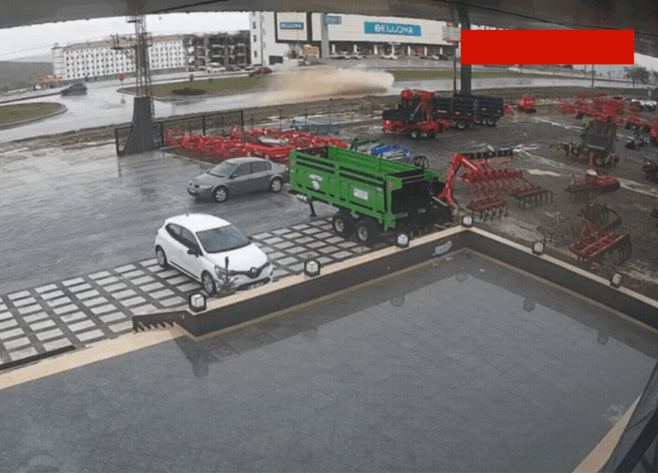 Yozgat'ta yağış kazayı beraberinde getirdi!