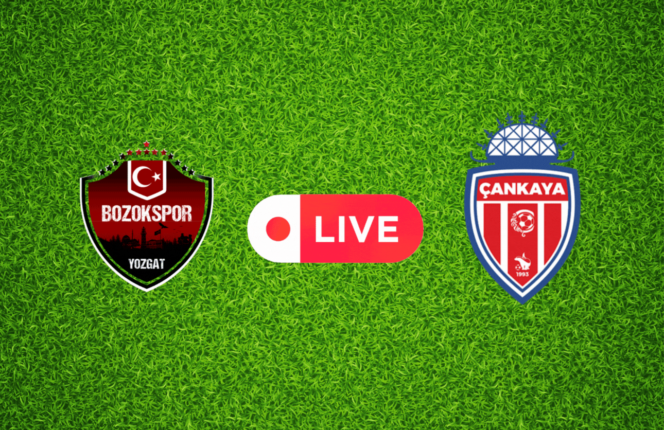 Yozgat Bozokspor - Çankayaspor maçı canlı yayın