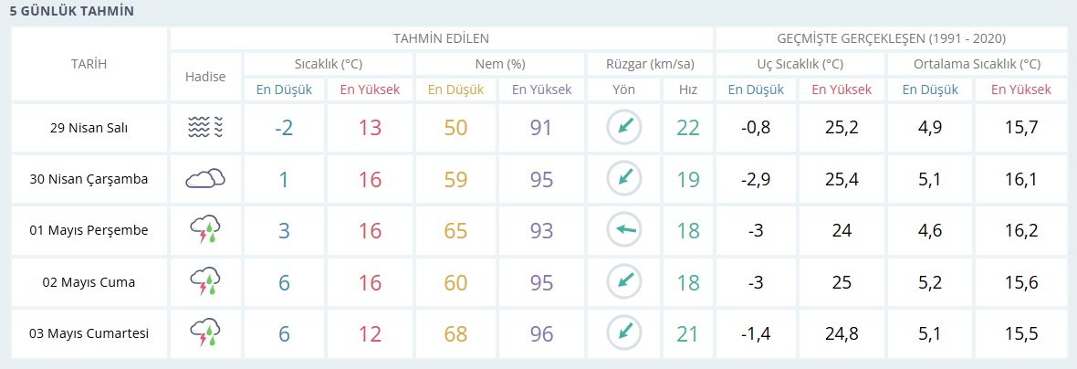 5 Gün