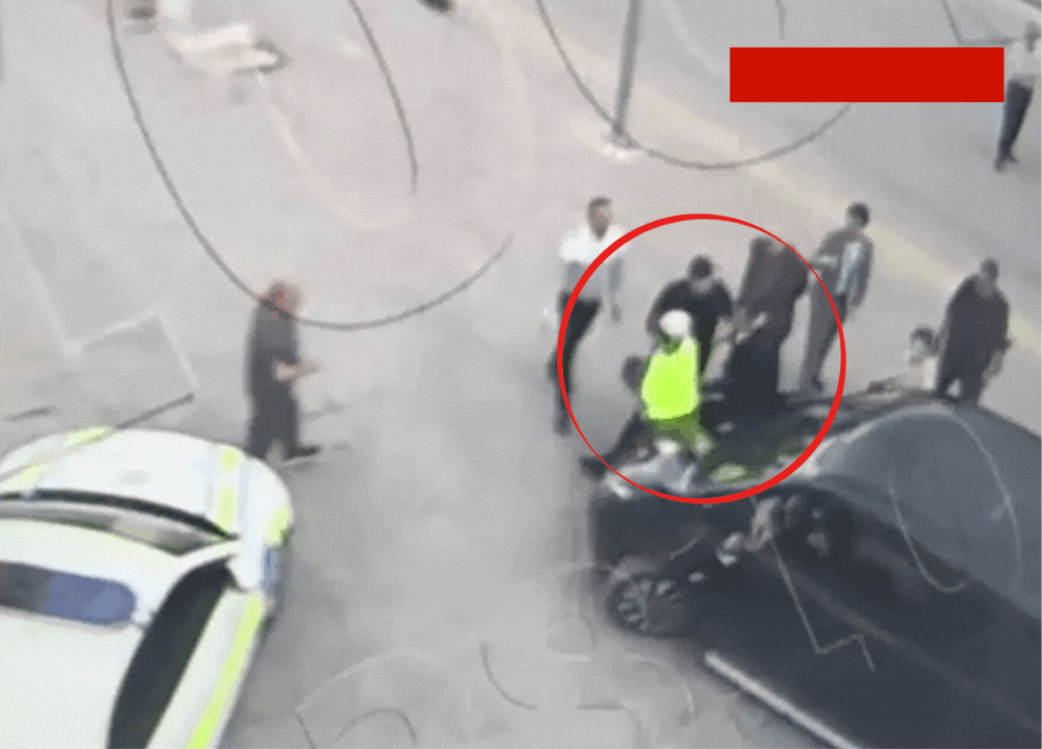 Yozgatlı vekilin şoförü polisin üzerine araba sürdü!