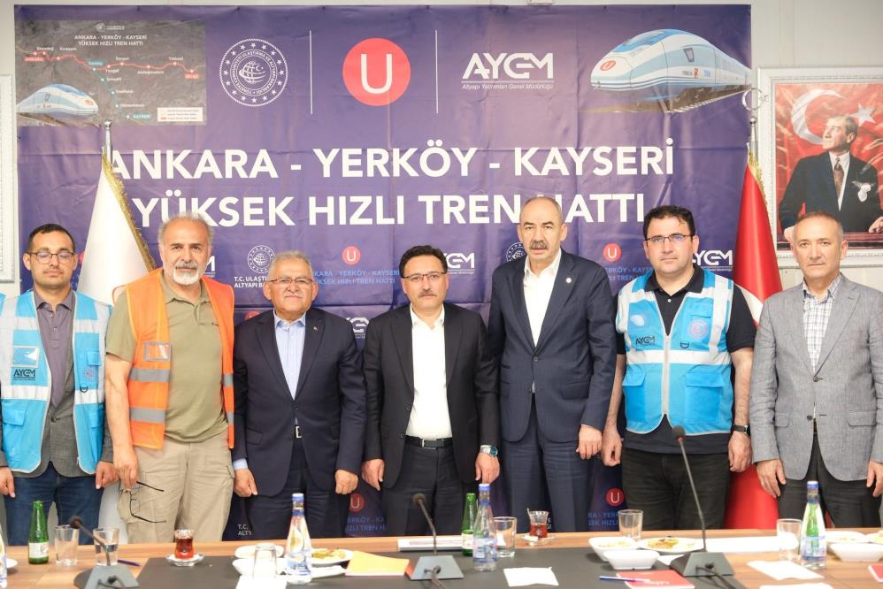 Hızlı Tren Şantiyesini Inceledi4